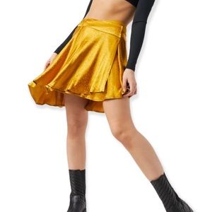 Free People Golden Stars Skirt - 6